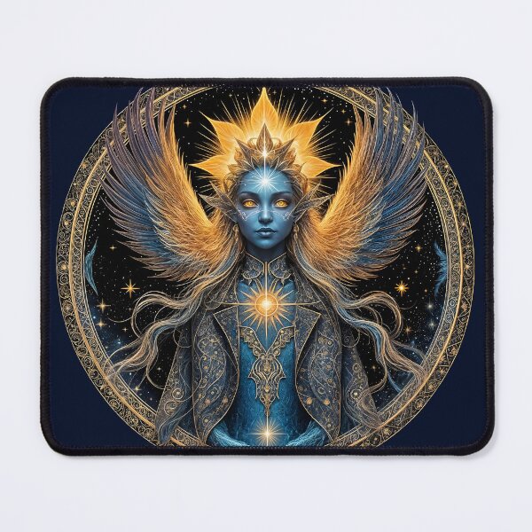 Item preview, The silence of the galaxies in the gaze of the star angel designed and sold by KunstGeist.