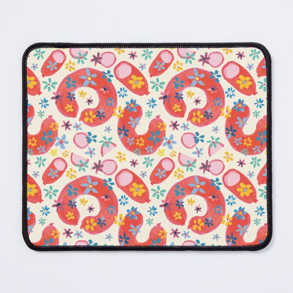 Item preview, Blommig falukorv - funny Swedish sausage with flowers designed and sold by Goddessart.