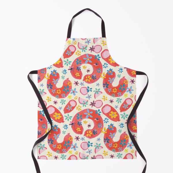 Item preview, Blommig falukorv - funny Swedish sausage with flowers designed and sold by Goddessart.