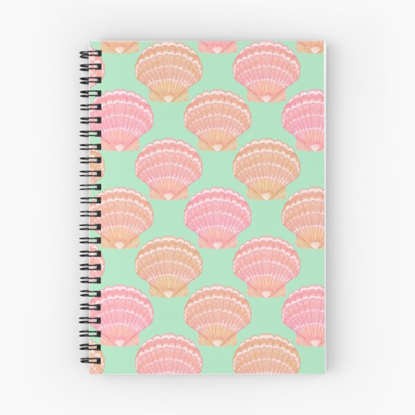 Item preview, Hawaiian Sunrise Shells on Mint Green designed and sold by PD-Coastal.