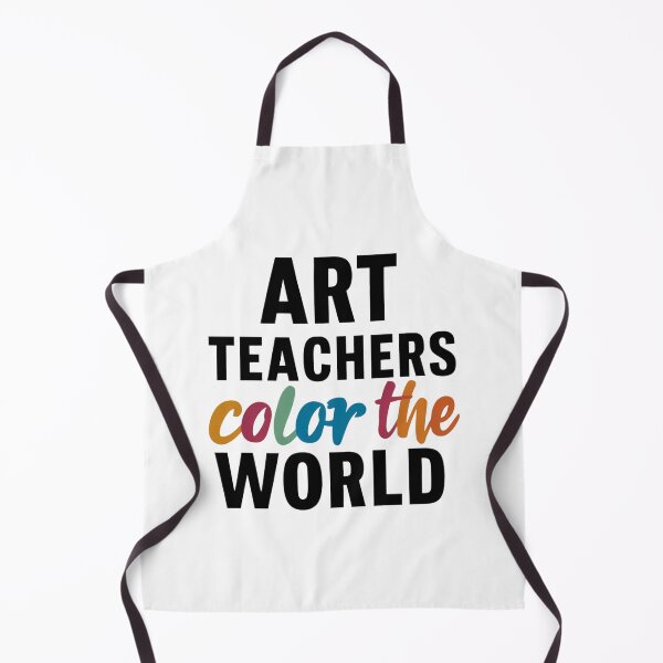 Item preview, Art Teachers Color The World Appreciation Gift Design designed and sold by CyfroweMysli.
