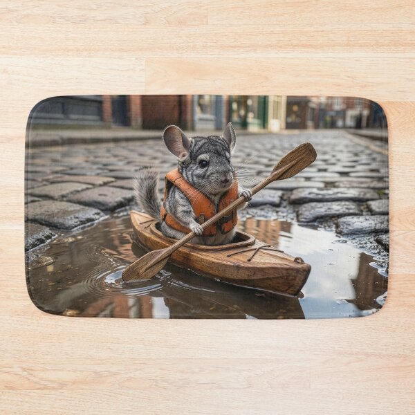 Item preview, Chinchilla Kayaks a Very Small London Puddle designed and sold by Tridentulus.