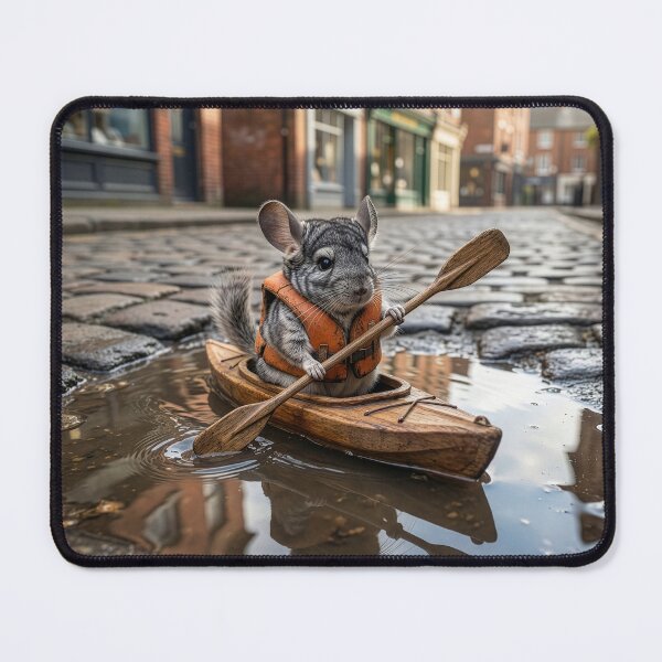 Item preview, Chinchilla Kayaks a Very Small London Puddle designed and sold by Tridentulus.