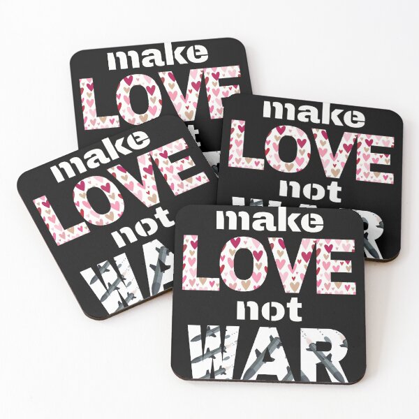 Item preview, Make Love Not War Iran USA Israel designed and sold by ReuvenStore.