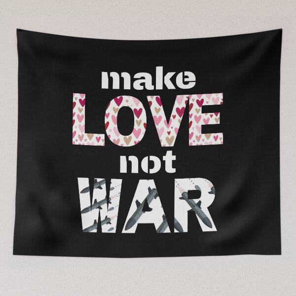 Item preview, Make Love Not War Iran USA Israel designed and sold by ReuvenStore.