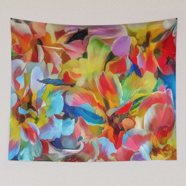 Item preview, Multi Color Flowers designed and sold by Brendan Arthur Ring.