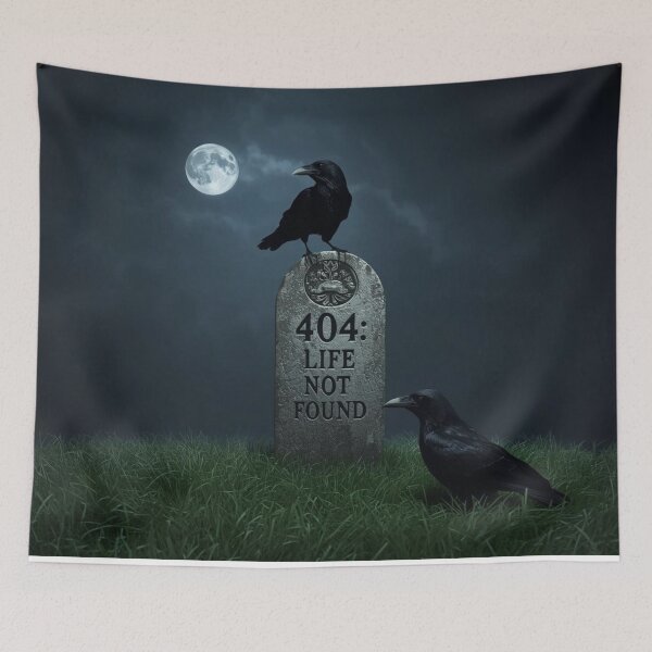 Item preview, Grave 404; Life Not Found  designed and sold by PurrfectWhisper.