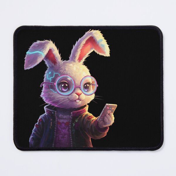 Item preview, Frankenpetz Bunnyz - Lara the Cyber-Socialite (Unit #12) designed and sold by Frankenpetz.
