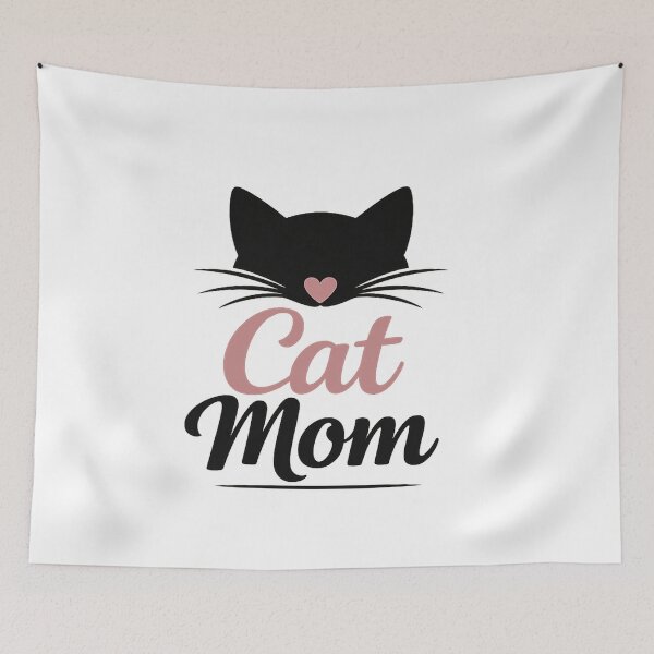 Artikelvorschau, Cat Mom Minimalist Cat Lover Gift Design entworfen und verkauft von CLOUTKULT.