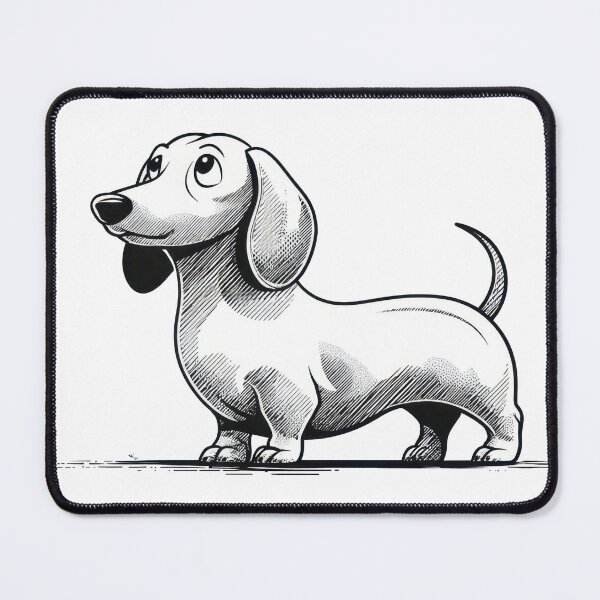 Item preview, Cute cartoon dog stands by itself designed and sold by anytka.