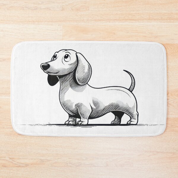 Item preview, Cute cartoon dog stands by itself designed and sold by anytka.