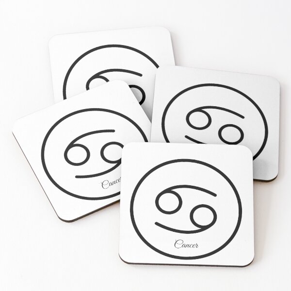 Item preview, Cancer Zodiac Sign - Minimalist Circular Symbol designed and sold by ESENIC.