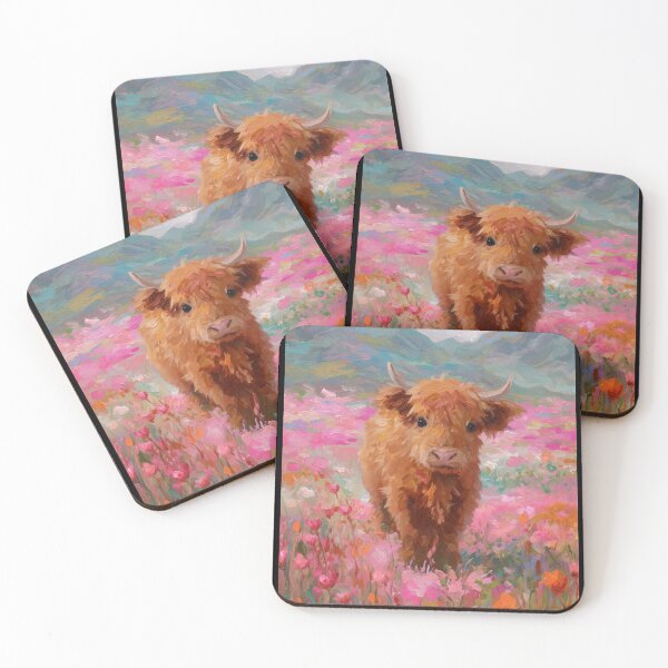 Item preview, Highland Cow Illustration designed and sold by Spring Things.