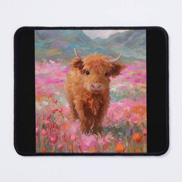 Item preview, Highland Cow Illustration designed and sold by Spring Things.