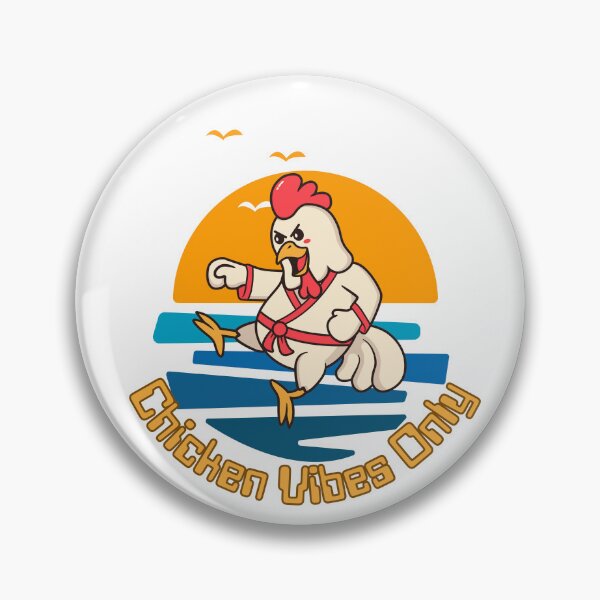 Item preview, Chicken Vibes Only Funny Chicken Lover Aesthetic Retro Poultry Humor Design designed and sold by Anasalseady.