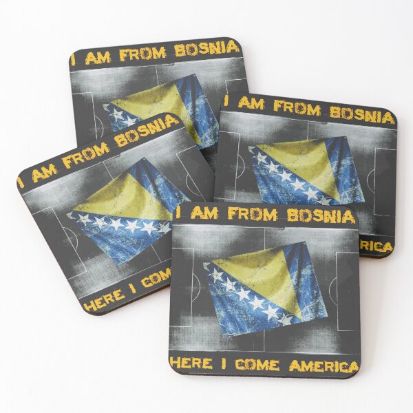 Item preview, Bosnia Football  designed and sold by RetroTjoshak.
