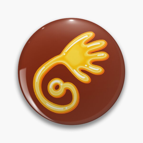 Item preview, Stretchy Sticky Hand Toy - Yellow designed and sold by LowPolyPigeon.