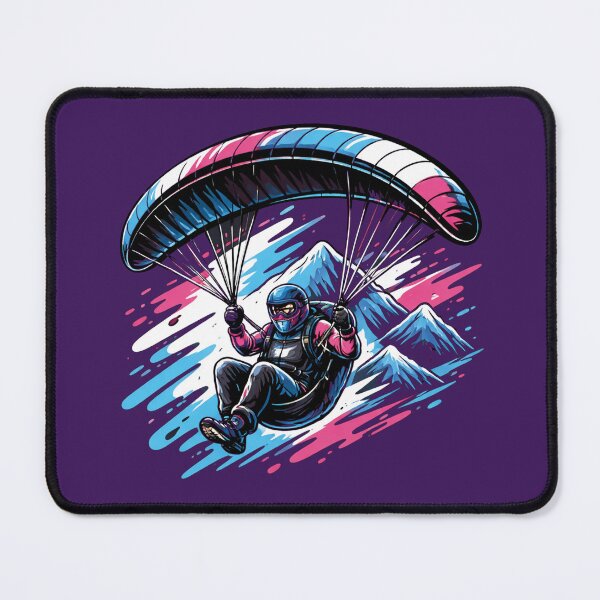 Item preview, Paragliding Over Mountains – Freedom in the Sky Adventure Design designed and sold by MerlinWear.