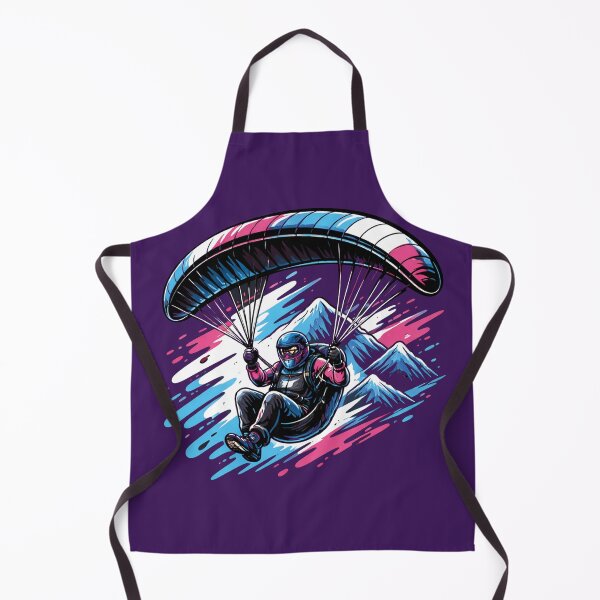 Item preview, Paragliding Over Mountains – Freedom in the Sky Adventure Design designed and sold by MerlinWear.