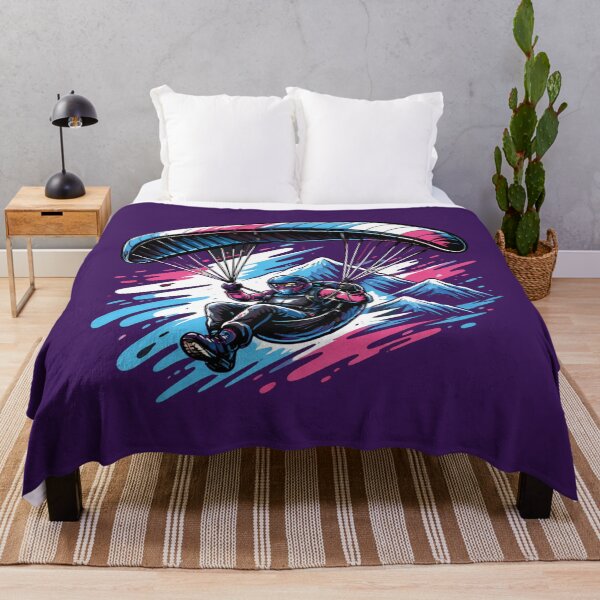 Item preview, Paragliding Over Mountains – Freedom in the Sky Adventure Design designed and sold by MerlinWear.