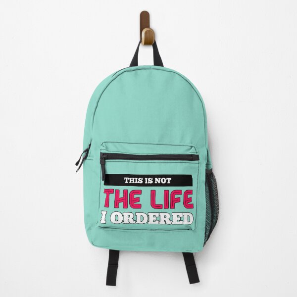 Item preview, “This Is Not The Life I Ordered” existential humor real life sarcasm funny phrase original gift designed and sold by AstronautMerch.