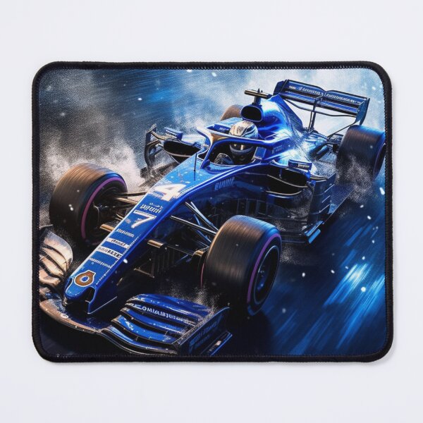 Item preview, George Russel Williams FW43B 2021 F1 Watercolour Painting Print designed and sold by PicTechNowArt.