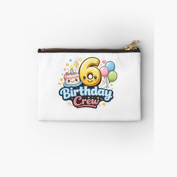 Item preview, 6th Birthday Crew Cute Kawaii Party Shirt Design designed and sold by CLOUTKULT.