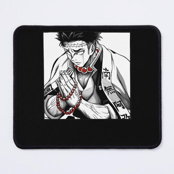 Item preview, Namu Amida Butsu Gyomei Himejima Demon Slayer  designed and sold by visionsunveiled.