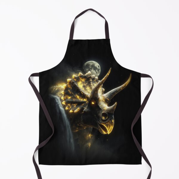Item preview, Glowing Triceratops Dinosaur Shirt Mystical Night Scene designed and sold by Syrupulse.