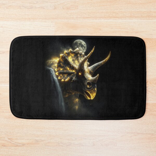 Item preview, Glowing Triceratops Dinosaur Shirt Mystical Night Scene designed and sold by Syrupulse.