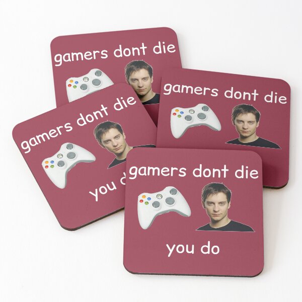 Item preview, gamers dont die you do designed and sold by OmegaSam.