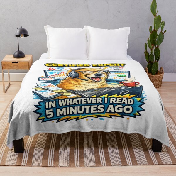Item preview, Certified Expert Dog Meme designed and sold by rocknrollstyles.
