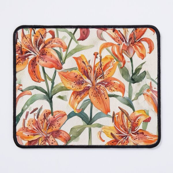 Item preview, Tiger Lillies in Bloom designed and sold by TinCatOutPost.