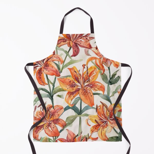 Item preview, Tiger Lillies in Bloom designed and sold by TinCatOutPost.