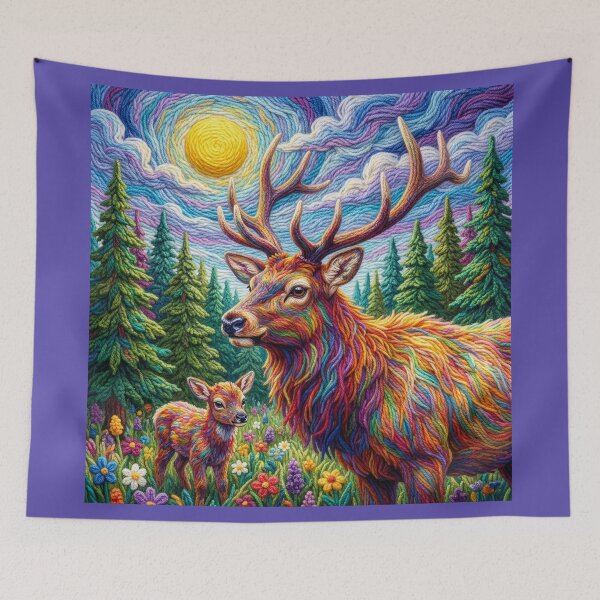 Item preview, Yarn Elk and Yarn Calf II designed and sold by Tridentulus.