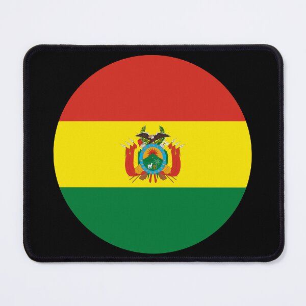 Item preview, Bolivia Round Flag Bolivian Patriotic Heritage designed and sold by NTGUILTY.