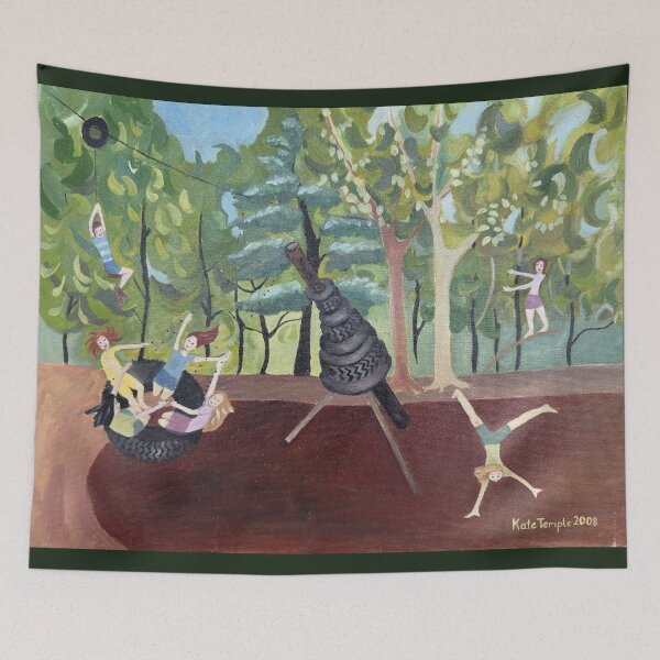 Item preview, Highgate Wood Adventure Playground, Highgate, North London. designed and sold by Aylmer Art, Aylmer Parade, N2 0PE.