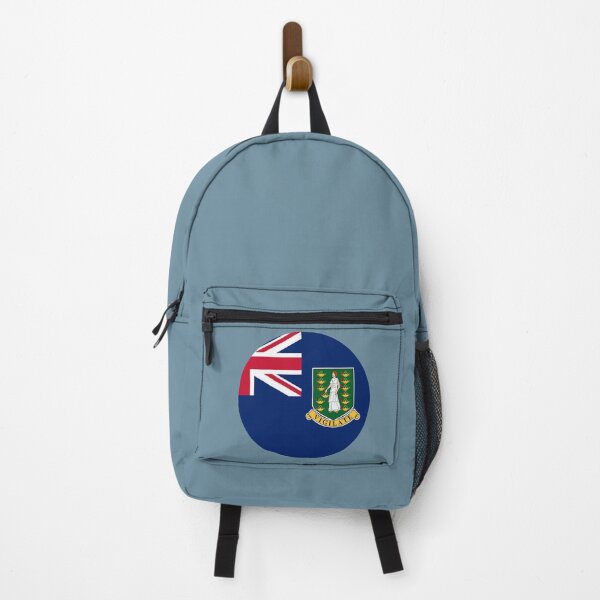 Item preview, British Virgin Islands Round Flag Patriotic Heritage designed and sold by NTGUILTY.