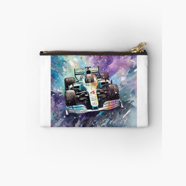 Item preview, Lewis Hamilton Mercedes W10 2019 F1 Watercolour Painting Print designed and sold by PicTechNowArt.