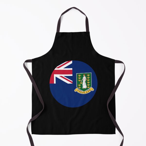 Item preview, British Virgin Islands Round Flag Patriotic Heritage designed and sold by NTGUILTY.