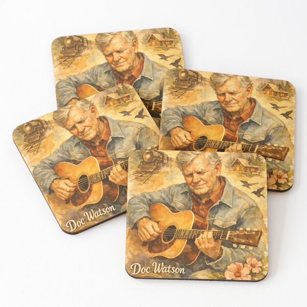Item preview, Doc Watson designed and sold by Sarcastic designs.