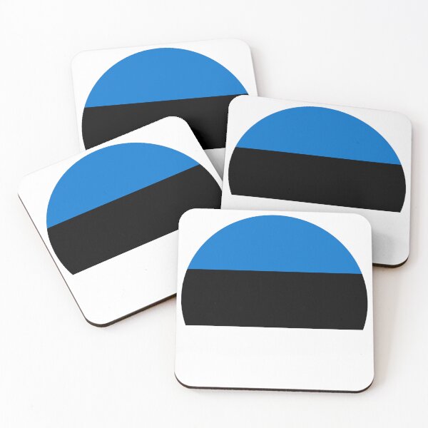 Item preview, Estonia Round Flag Estonian Patriotic Heritage designed and sold by NTGUILTY.
