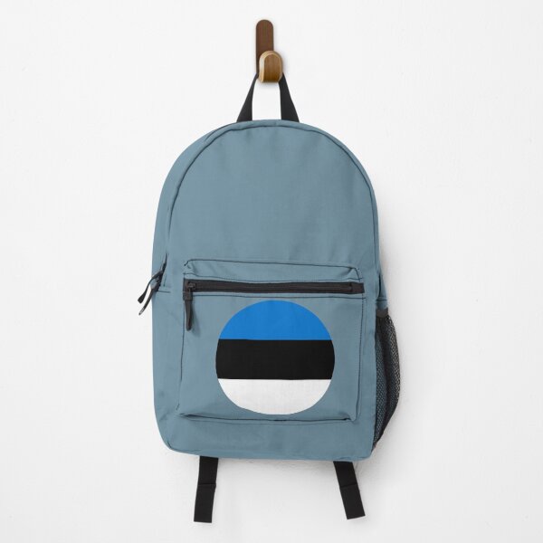 Item preview, Estonia Round Flag Estonian Patriotic Heritage designed and sold by NTGUILTY.