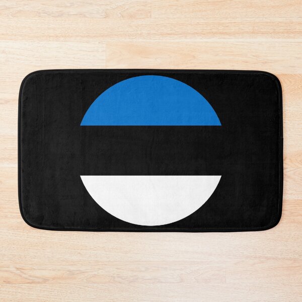 Item preview, Estonia Round Flag Estonian Patriotic Heritage designed and sold by NTGUILTY.