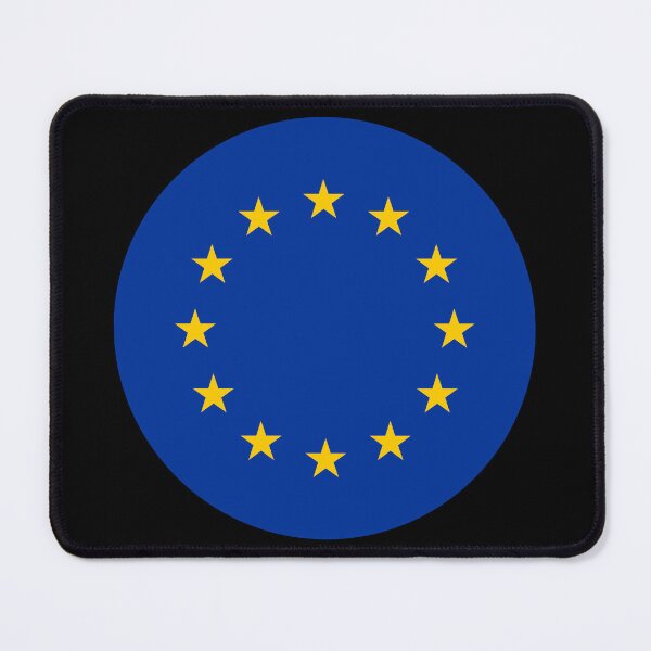 Item preview, Europe Round Flag European Union Patriotic Heritage designed and sold by NTGUILTY.