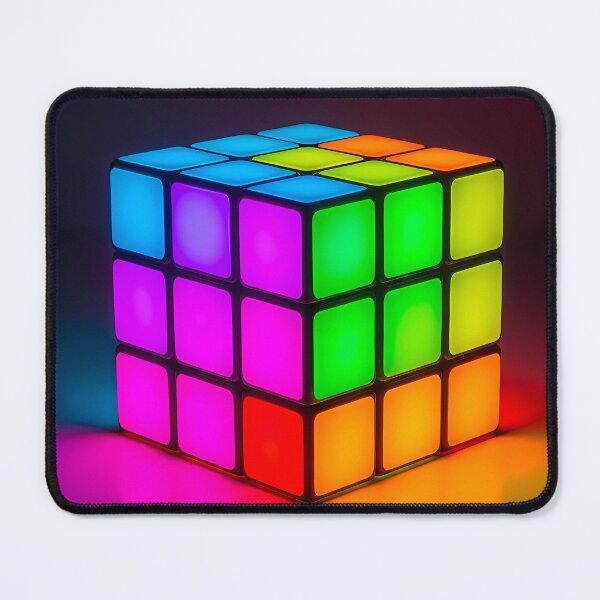 Item preview, Cybernetic Rubik's Cube - Fusion Core Laser Art designed and sold by powersunlight.