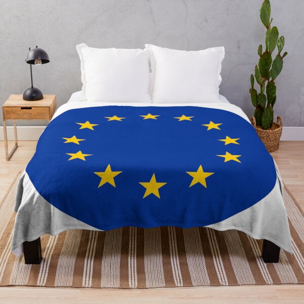 Item preview, Europe Round Flag European Union Patriotic Heritage designed and sold by NTGUILTY.