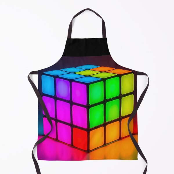 Item preview, Cybernetic Rubik's Cube - Fusion Core Laser Art designed and sold by powersunlight.