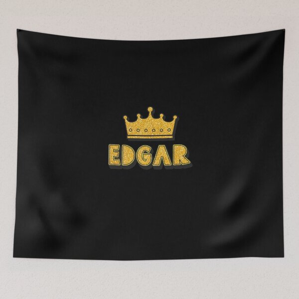 Item preview, Edgar Personalized Name With Crown - Cool & Funny Custom Gift for Men and Boys designed and sold by Oussinc.