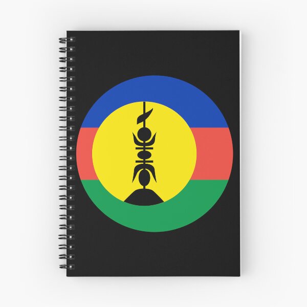Item preview, FLNKS New Caledonia Round Flag Heritage designed and sold by NTGUILTY.